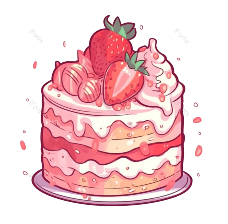 面包店图片,美味蛋糕元素,奶油PNG,奶油蛋糕免抠素材